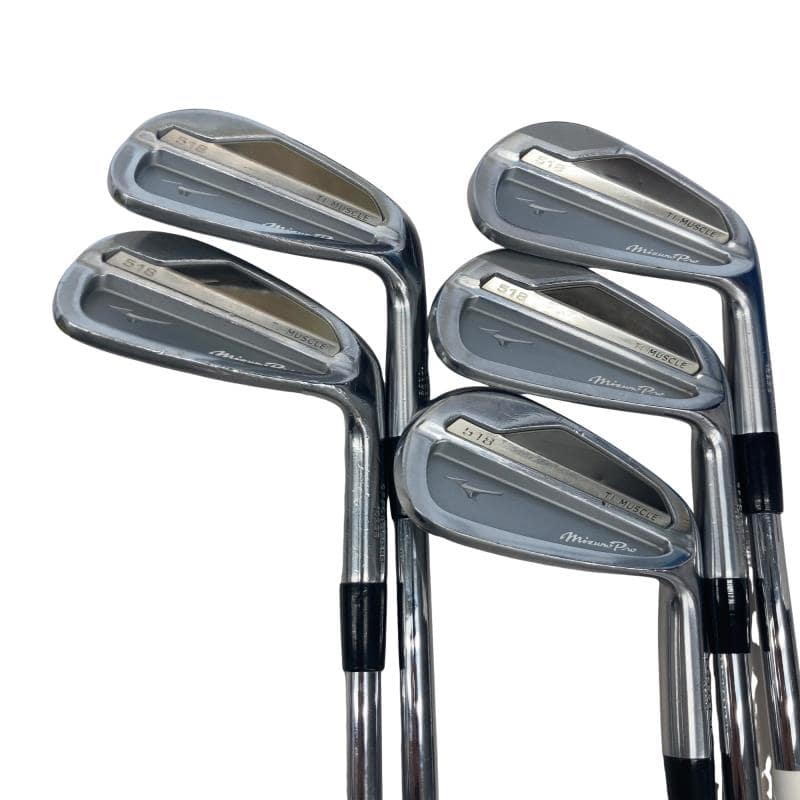 【中古】 ミズノ Mizuno Pro 518 6S アイアン書き割り IR 純然たる特注矢がら (フレックスR) メンズ 成人男性用 右利き 右用 C位置づける ゴルフ野球クラブ