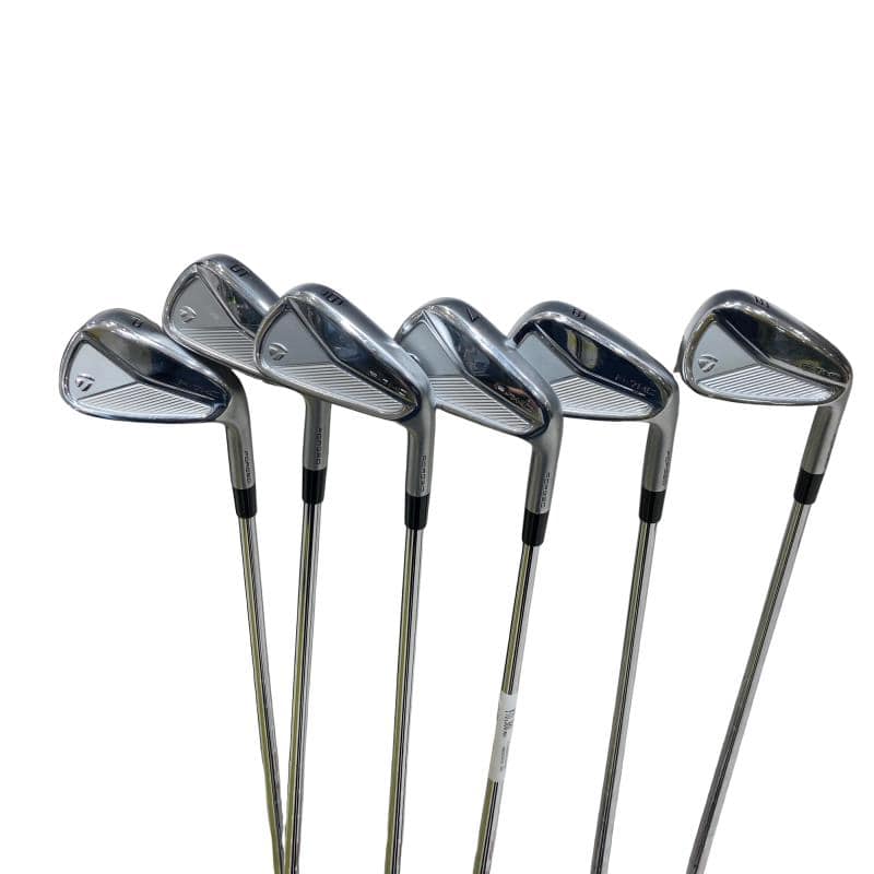 【中古】 テーラーメイド Taylor Made P・7MC(2023) 6S アイアンセット IR 純正特注シャフト (フレックスS) メンズ 男性用 右利き 右用 Cランク ゴルフクラブ