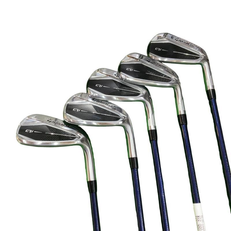 【中古】 仕立て屋お手伝いさん Qi  5S アイアン仕掛ける IR Diamana BLUE TM60(Qi IR) (フレックスS) メンズ 成人男性用 右利き 右用 C価値づける ゴルフ野球クラブ