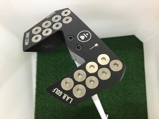 【中古】 L.A.B.GOLF L.A.B.GOLF Mezz.1 MAX AS INSPIRED(BLACK) 45in パター PT ACCRA×L.A.B.GOLF(白いことロング) (フレックス余分の物) メンズ 成人男性用 右利き 右用 D序列付ける ゴルフ野球クラブ