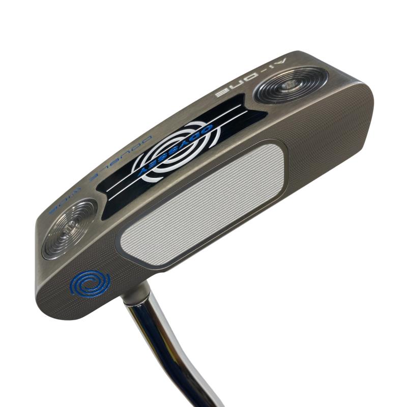 【中古】 オデッセイ Ai-ONE DOUBLE WIDE DB シルバー 34インチ パター PT STROKE LAB 90 スチール (フレックスその他) メンズ 男性用 右利き 右用 Bランク ゴルフクラブ｜ゴルフパートナー 中古クラブ店
