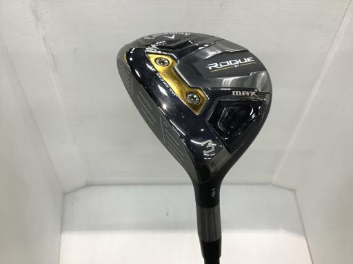 【中古】 キャロウェイ ROGUE ST MAX 3W レフティ フェアウェイウッド FW VENTUS 5 for CW(ROGUE ST FW) (フレックスSR) メンズ 男性用 左利き レフティ 左用 Cランク ゴルフクラブ