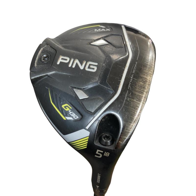【中古】 ピン G430 MAX 5W フェアウェイウッド FW リシャフト (フレックス余分の物) メンズ 成人男性用 右利き 右用 C位置づける ゴルフ野球クラブ