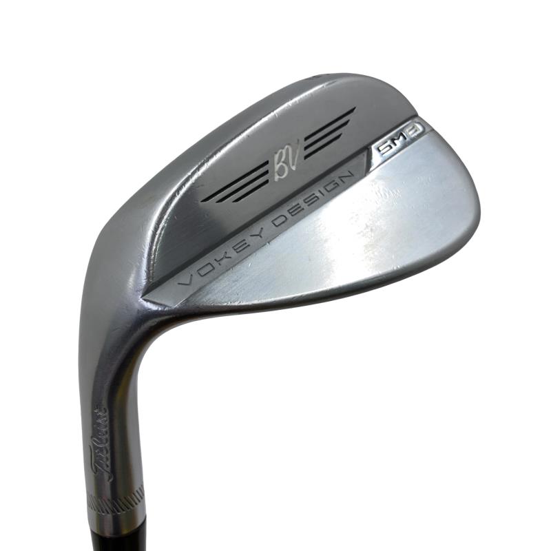 【中古】 タイトリスト VOKEY SPIN MILLED SM8 ツアークロム 54°/14°F レフティ ウェッジ WG リシャフト (フレックスその他) メンズ 男性用 左利き レフティ 左用 Cランク ゴルフクラブ