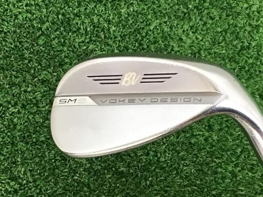 【中古】 タイトリスト VOKEY SPIN MILLED SM8 ツアークロム 56°/14°F ウェッジ WG NS PRO 950GH neo (フレックスS) メンズ 男性用 右利き 右用 Cランク ゴルフクラブ
