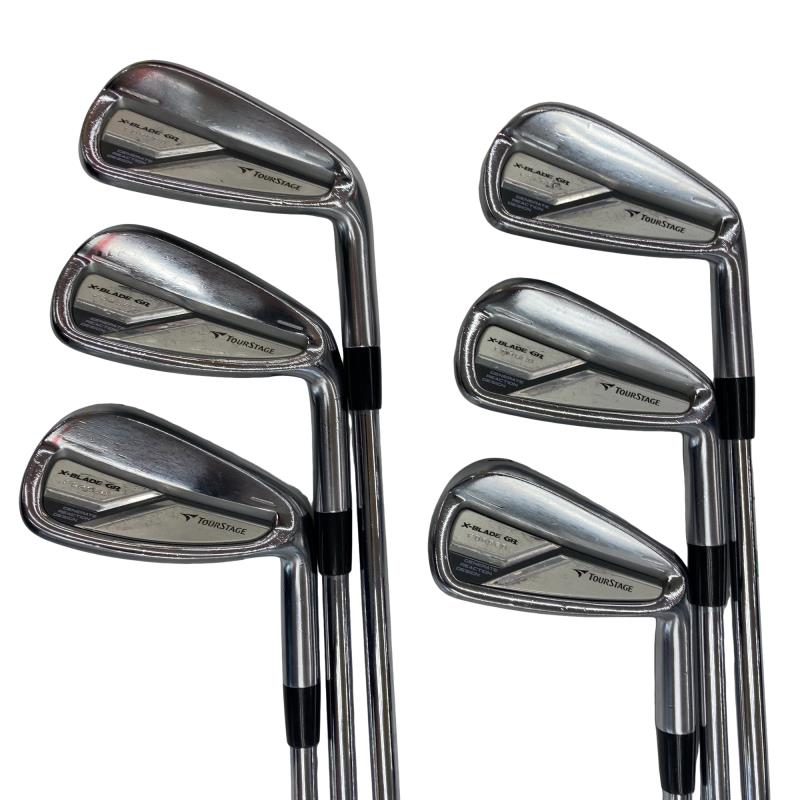 【中古】 ブリヂストン TOURSTAGE X-BLADE GR FORGED  6S アイアン書き割り IR NS PRO 950GH ウェイトフロー (フレックスS) メンズ 成人男性用 右利き 右用 D序列付ける ゴルフ野球クラブ