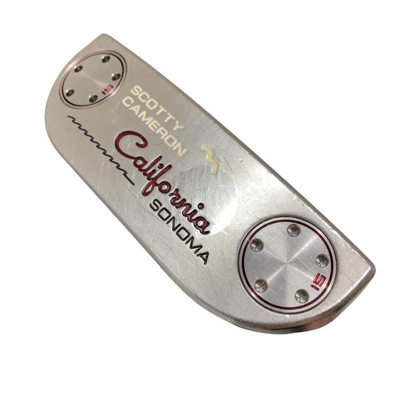 【中古】 タイトリスト SCOTTY CAMERON California SONOMA 34in(15g) パター PT スチール写真 (フレックス余分の物) メンズ 成人男性用 右利き 右用 C価値づける ゴルフ野球クラブ