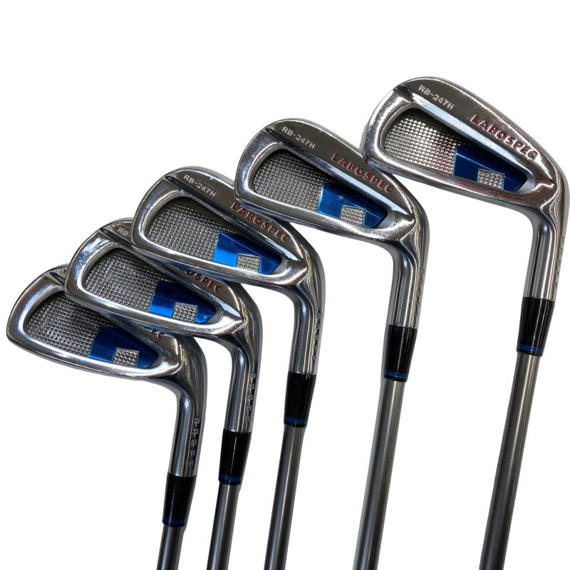 【中古】 ダイワ(グローブライド) ONOFF LABOSPEC RB-247H 5S アイアン仕掛ける IR LABOSPEC SHINARI:i80 (フレックスS) メンズ 成人男性用 右利き 右用 D序列付ける ゴルフ野球クラブ