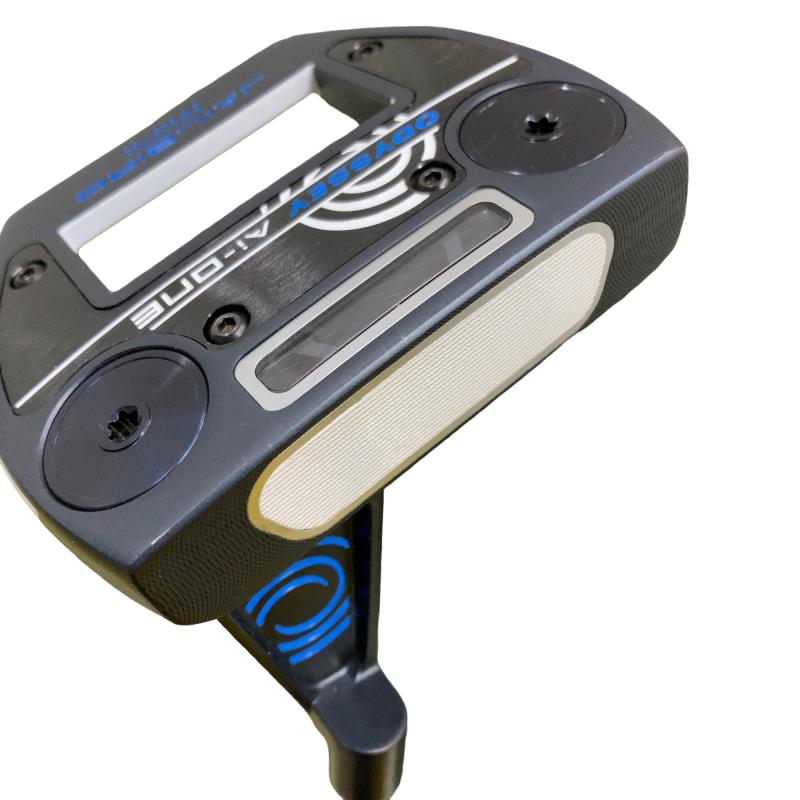 【中古】 オデッセイ Ai-ONE TRI-BEAM JAILBIRD MINI CH 34in パター PT STROKE LAB 90 スチール写真 (フレックス余分の物) メンズ 成人男性用 右利き 右用 C序列付ける ゴルフ野球クラブ