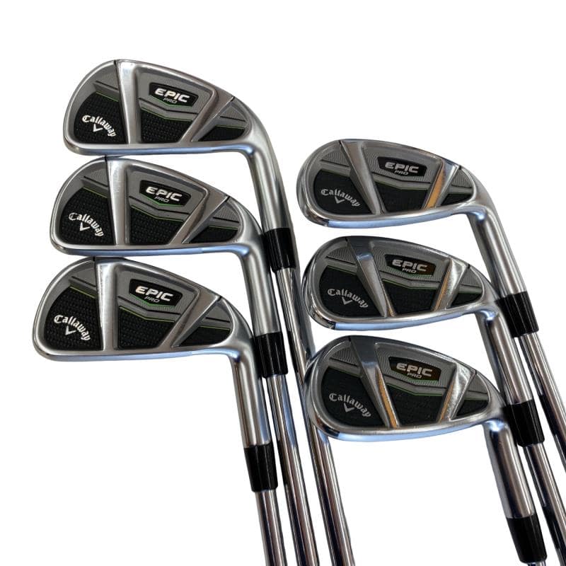 【中古】 キャロウェイ EPIC PRO 6S アイアンセット IR NS PRO MODUS3 TOUR120 (フレックスS) メンズ 男性用 右利き 右用 Cランク ゴルフクラブ