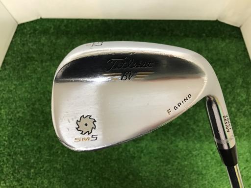 【中古】 タイトリスト VOKEY SPIN MILLED SM5 ツアークロム 52°/12°F ウェッジ WG NS PRO 950GH (フレックスS) メンズ 男性用 右利き 右用 Cランク ゴルフクラブ