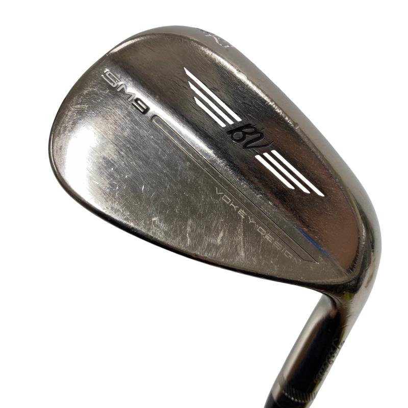 【中古】 タイトリスト VOKEY SPIN MILLED SM9 ブラッシュドスチール 52°/12°F ウェッジ WG Dynamic Gold (フレックスS) メンズ 男性用 右利き 右用 Cランク ゴルフクラブ