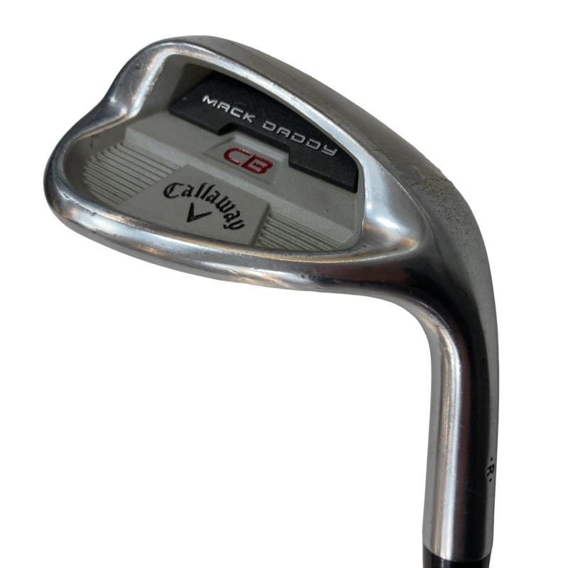 【中古】 キャロウェイ MACK DADDY CB クロムメッキ 58°/12° ウェッジ WG NS PRO 950GH neo (フレックスS) メンズ 男性用 右利き 右用 Cランク ゴルフクラブ