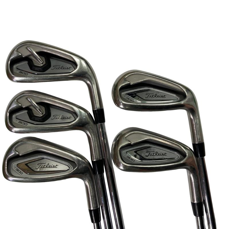 【中古】 タイトリスト Titleist T300 5S アイアン仕掛ける IR NS PRO MODUS3 TOUR105 (フレックスS) メンズ 成人男性用 右利き 右用 C序列付ける ゴルフ野球クラブ