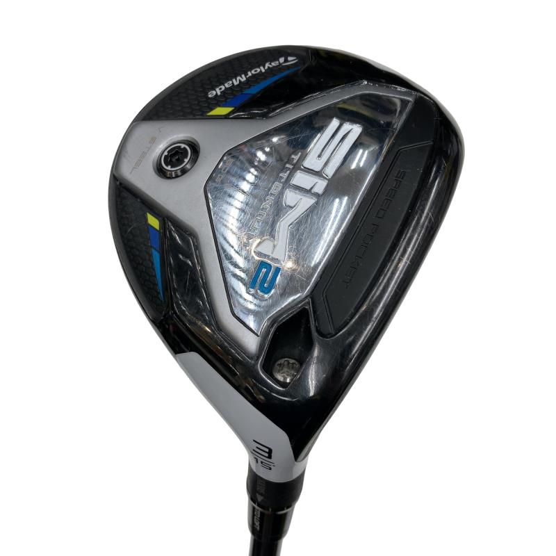 【中古】 テーラーメイド SIM2 3W フェアウェイウッド FW リシャフト (フレックスその他) メンズ 男性用 右利き 右用 Cランク ゴルフクラブ