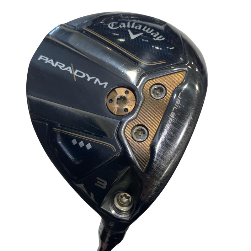 【中古】 キャロウェイ PARADYM ◆◆◆ 3W フェアウェイウッド FW 完全無欠特注立て坑 (フレックスS) メンズ 成人男性用 右利き 右用 D価値づける ゴルフ野球クラブ
