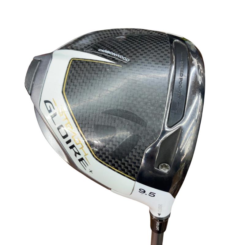 【中古】 テーラーメイド STEALTH GLOIRE+ 9.5° ドライバー DR SPEEDER NX for TM(DR) (フレックスS) メンズ 男性用 右利き 右用 Cランク ゴルフクラブ