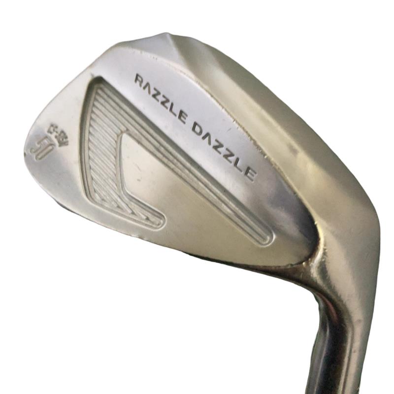 【中古】 RAZZLE DAZZLE RAZZLE DAZZLE CS-315W 50° ウェッジ WG 純正特注シャフト (フレックスS) メンズ 男性用 右利き 右用 Cランク ゴルフクラブ