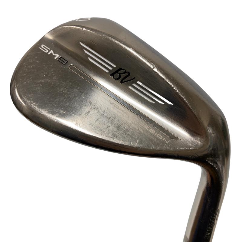 【中古】 タイトリスト VOKEY SPIN MILLED SM9 ブラッシュドスチール 60&deg;/12&deg;D ウェッジ WG リシャフト (フレックスその他) メンズ 男性用 右利き 右用 Cランク ゴルフクラブ｜ゴルフパートナー 中古クラブ店