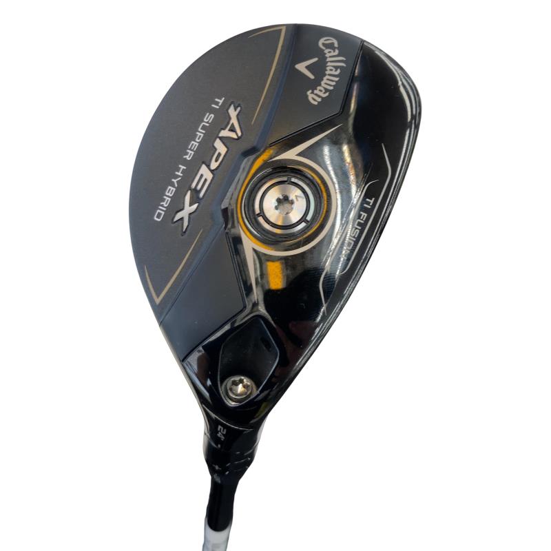 【中古】 キャロウェイ APEX Ti SUPER HYBRID(2026) 24° ありがた味 UT リシャフト (フレックス余分の物) メンズ 成人男性用 右利き 右用 B価値づける ゴルフ野球クラブ