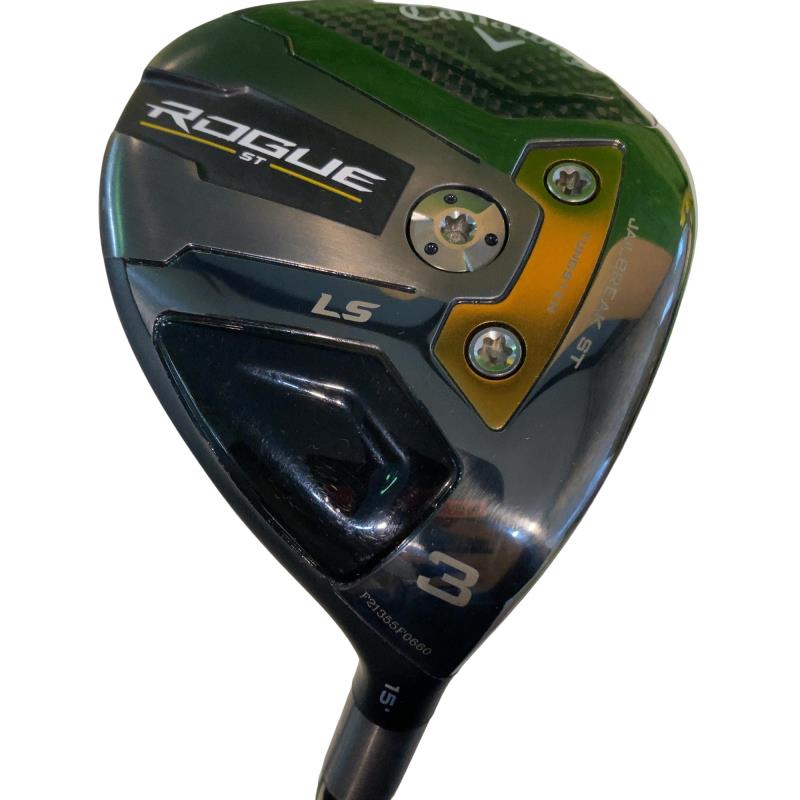 【中古】 キャロウェイ ROGUE ST LS 3W フェアウェイウッド FW リシャフト (フレックスその他) メンズ 男性用 右利き 右用 Cランク ゴルフクラブ