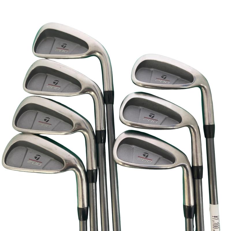 【中古】 仕立て屋お手伝いさん Taylor Made 200  8S アイアン書き割り IR Lite GRAPHITE (フレックスS) メンズ 成人男性用 右利き 右用 C序列付ける ゴルフ野球クラブ