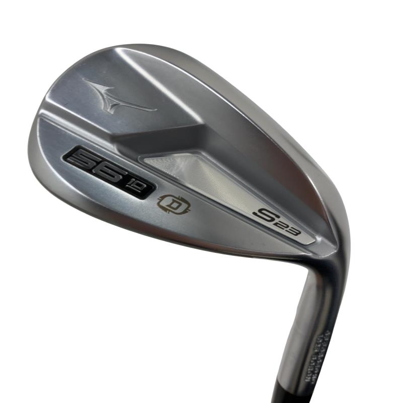 【中古】 ミズノ Mizuno S23(ホワイトサテン) 56°/10°D ウェッジ WG 純正特注シャフト (フレックスS) メンズ 男性用 右利き 右用 Cランク ゴルフクラブ