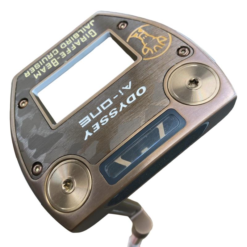 【中古】 オデッセイ Ai-ONE GIRAFFE-BEAM JAILBIRD CRUISER 38インチ パター PT STROKE LAB 140 スチール (フレックスその他) メンズ 男性用 右利き 右用 Bランク ゴルフクラブ|ゴルフパートナー 中古クラブ店