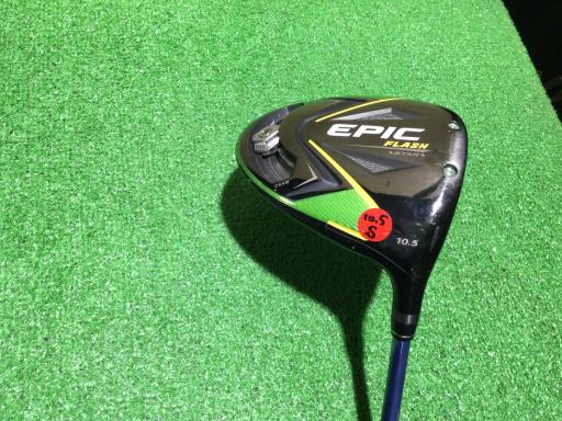 【中古】 キャロウェイ EPIC FLASH STAR 10.5° １番ウッド DR Speeder 569 EVOLUTION V (フレックスS) メンズ 成人男性用 右利き 右用 C序列付ける ゴルフ野球クラブ