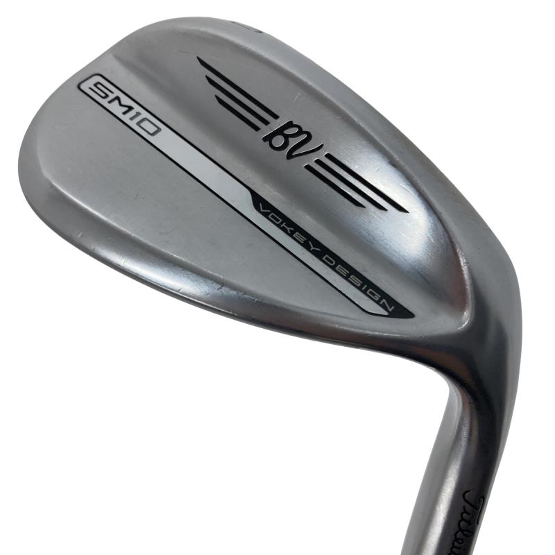 【中古】 タイトリスト VOKEY SPIN MILLED SM10 ツアークロム 60°/14°K ウェッジ WG NS PRO 950GH neo (フレックスS) メンズ 男性用 右利き 右用 Cランク ゴルフクラブ