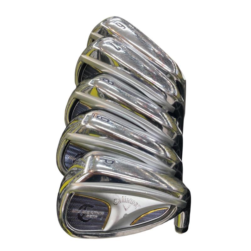 【中古】 キャロウェイ BIG BERTHA(2016) BETA 5S アイアンセット IR GP for BIG BERTHA(アイアン) (フレックスSR) メンズ 男性用 右利き 右用 Cランク ゴルフクラブ