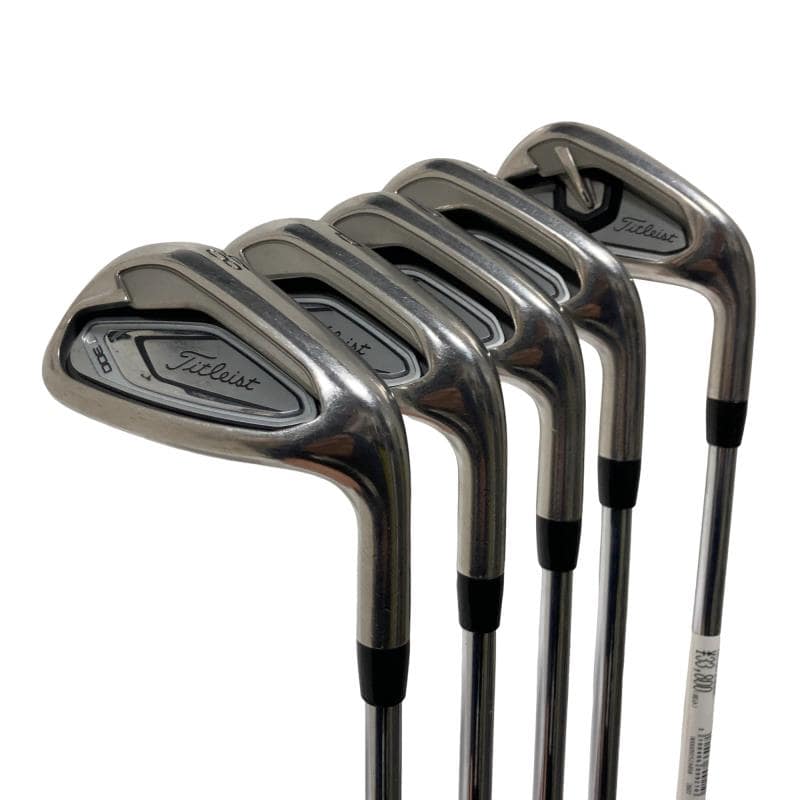 【中古】 タイトリスト Titleist T300 8S USA アイアンセット IR 純正特注シャフト (フレックスS) メンズ 男性用 右利き 右用 Cランク ゴルフクラブ