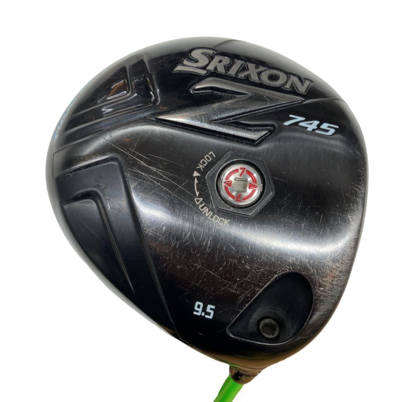 【中古】 ダンロップ SRIXON Z745 9.5° ドライバー DR リシャフト (フレックスその他) メンズ 男性用 右利き 右用 Cランク ゴルフクラブ