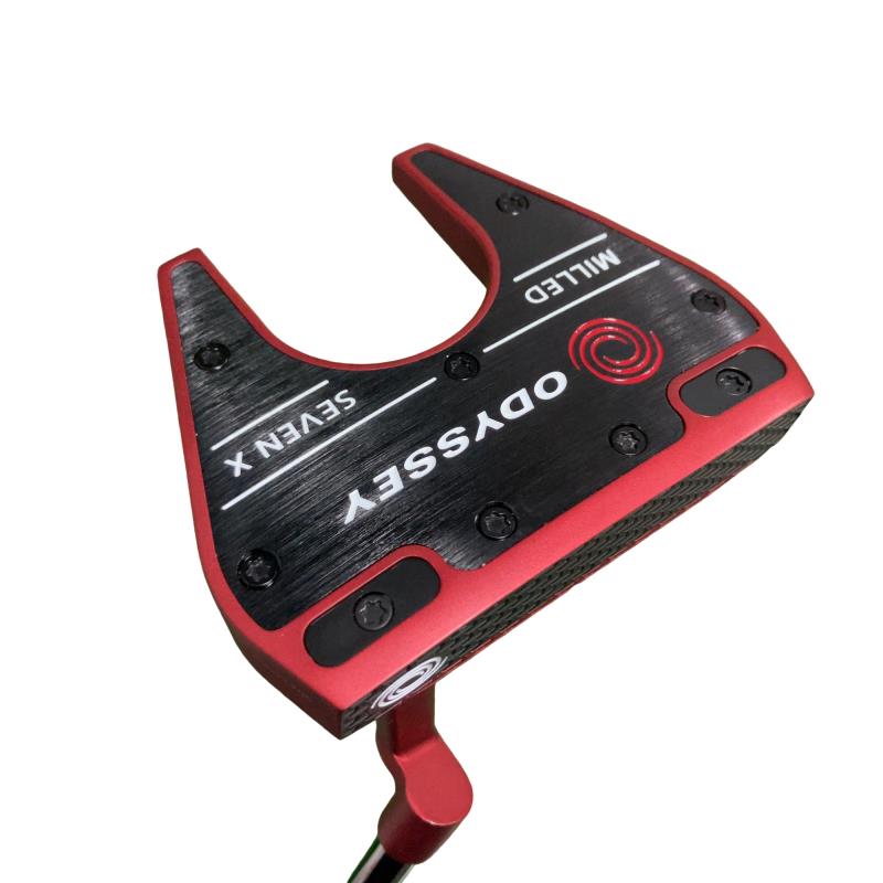 【中古】 オデッセイ RED SEVEN X 33インチ パター PT スチール (フレックスその他) メンズ 男性用 右利き 右用 Bランク ゴルフクラブ