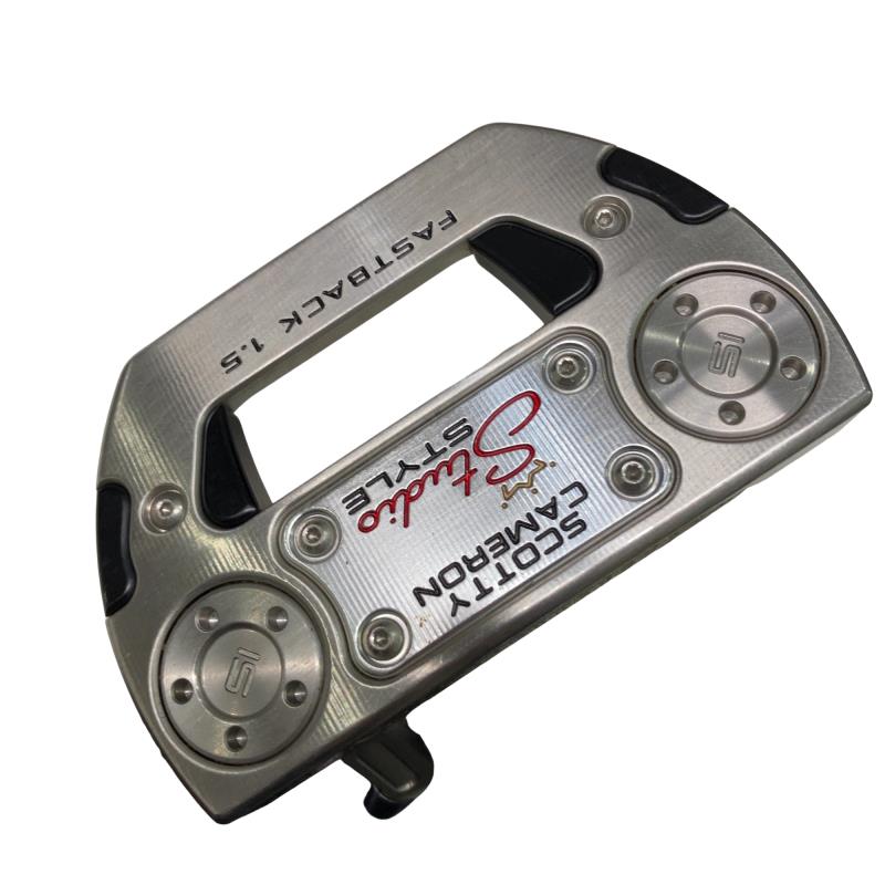 【中古】 タイトリスト SCOTTY CAMERON STUDIO STYLE FASTBACK 1.5(2025) 34インチ パター PT スチール (フレックスその他) メンズ 男性用 右利き 右用 Bランク ゴルフクラブ