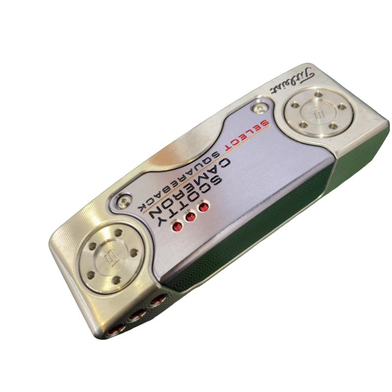 【中古】 タイトリスト SCOTTY CAMERON select SQUAREBACK(2018) 34インチ パター PT スチール (フレックスその他) メンズ 男性用 右利き 右用 Cランク ゴルフクラブ