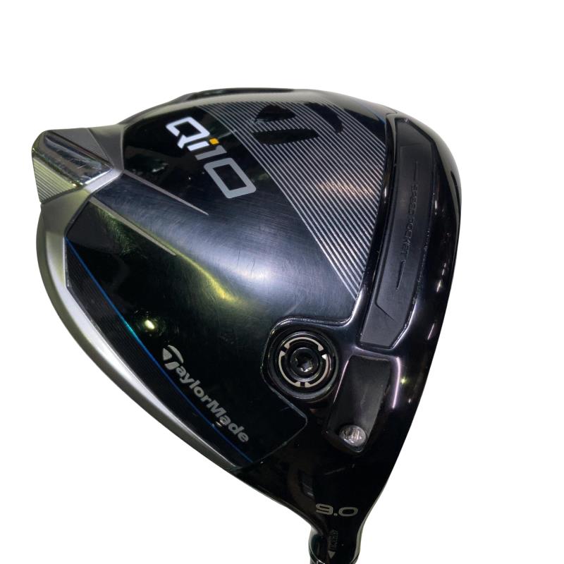 【中古】 テーラーメイド Qi10 9° ドライバー DR 純正特注シャフト (フレックスS) メンズ 男性用 右利き 右用 Cランク ゴルフクラブ