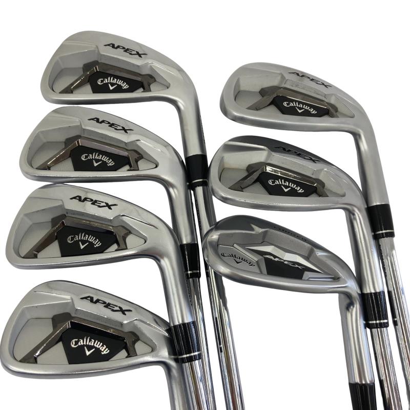 【中古】 キャロウェイ APEX(2021) 6S アイアンセット IR NS PRO 950GH neo (フレックスS) メンズ 男性用 右利き 右用 Cランク ゴルフクラブ