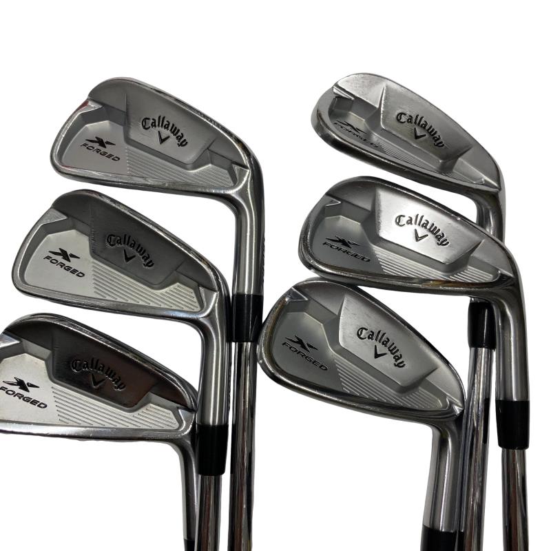 【中古】 キャロウェイ X FORGED STAR(2021) 6S アイアンセット IR NS PRO 950GH neo (フレックスS) メンズ 男性用 右利き 右用 Cランク ゴルフクラブ