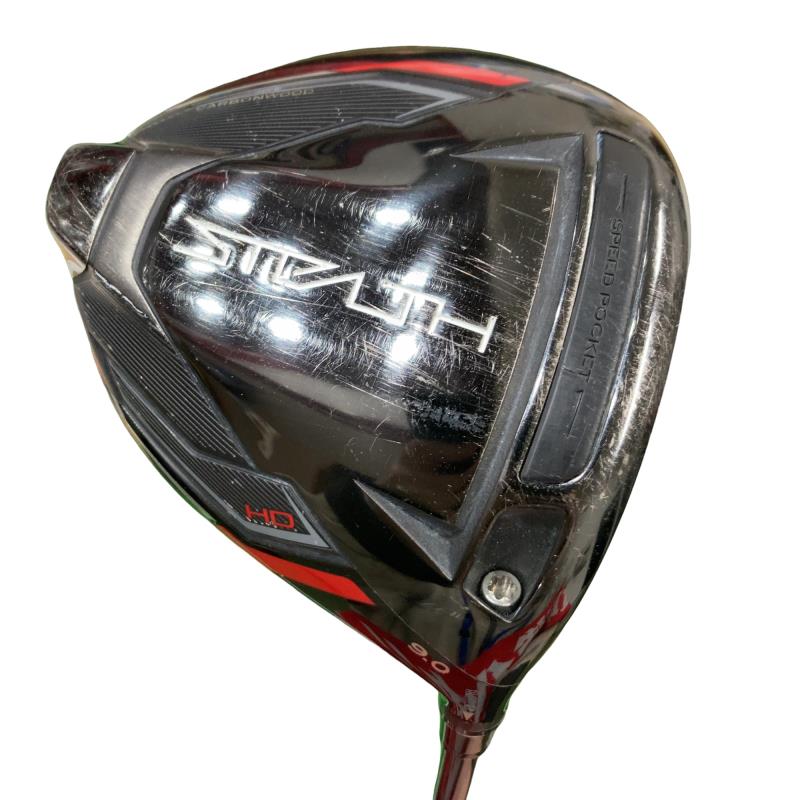 【中古】 テーラーメイド STEALTH HD 9° ドライバー DR TENSEI RED TM50(STEALTH DR) (フレックスS) メンズ 男性用 右利き 右用 Cランク ゴルフクラブ