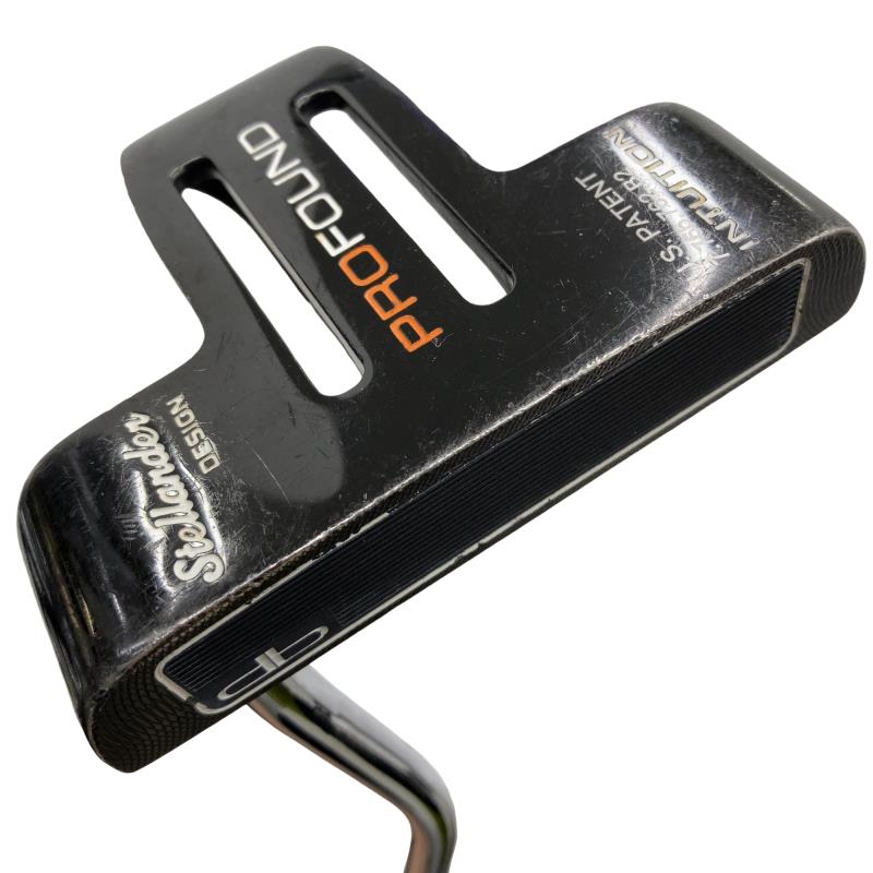 【中古】 特価製造業者 PROFOUND INTUITION 34in パター PT スチール写真 (フレックス余分の物) メンズ 成人男性用 右利き 右用 C価値づける ゴルフ野球クラブ