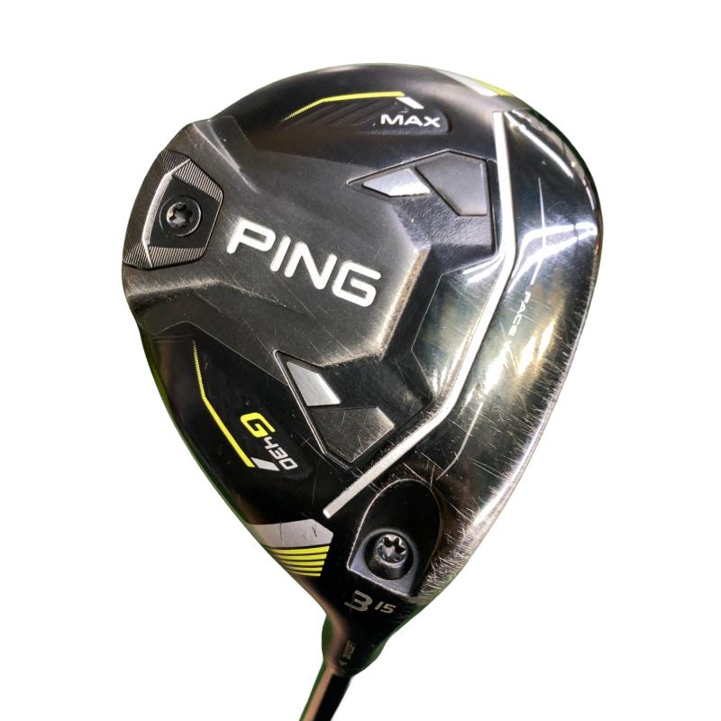 【中古】 ピン G430 MAX 3W フェアウェイウッド FW ALTA J CB BLACK(FW) (フレックスR) メンズ 男性用 右利き 右用 Cランク ゴルフクラブ|ゴルフパートナー 中古クラブ店