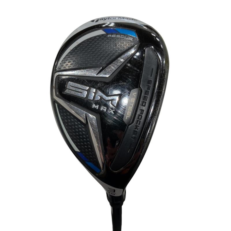 【中古】 テーラーメイド SIM MAX U3 ユーティリティ UT 純正特注シャフト (フレックスS) メンズ 男性用 右利き 右用 Cランク ゴルフクラブ