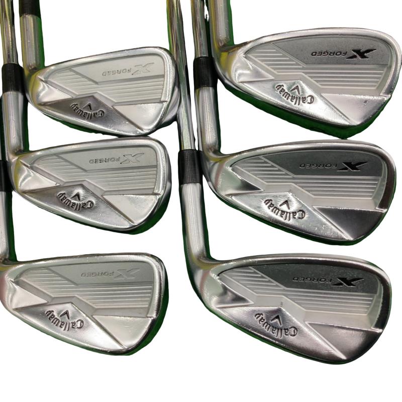 【中古】 キャロウェイ X FORGED(2018) 8S アイアン仕掛ける IR Dynamic Gold (フレックスS) メンズ 成人男性用 右利き 右用 C価値づける ゴルフ野球クラブ