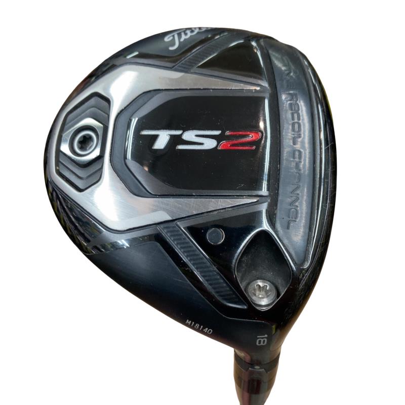 【中古】 タイトリスト TS2 18° フェアウェイウッド FW 純然たる特注矢がら (フレックスS) メンズ 成人男性用 右利き 右用 C位置づける ゴルフ野球クラブ