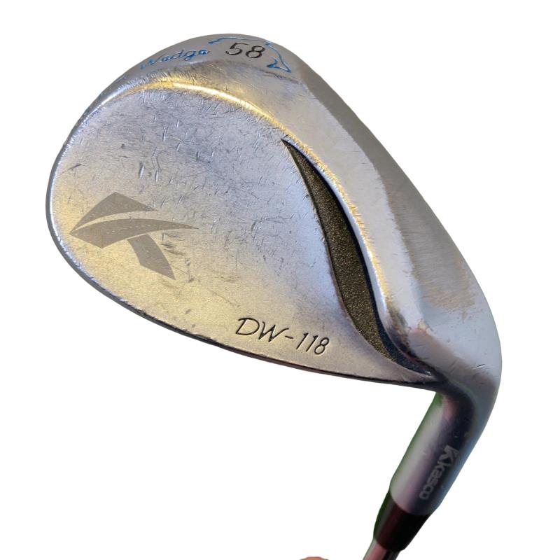 【中古】 キャスコ Dolphin Wedge DW-118 しろがね色 58° ウェッジ WG NS PRO 950GH (フレックスS) メンズ 成人男性用 右利き 右用 D位置づける ゴルフ野球クラブ