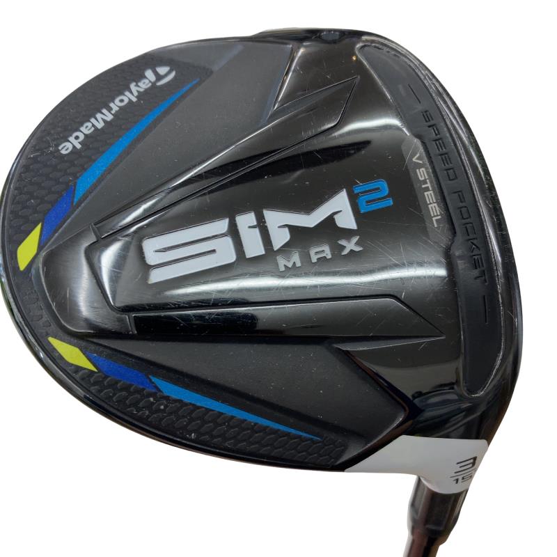 【中古】 テーラーメイド SIM2 MAX 3W フェアウェイウッド FW 純正特注シャフト (フレックスS) メンズ 男性用 右利き 右用 Cランク ゴルフクラブ|ゴルフパートナー 中古クラブ店
