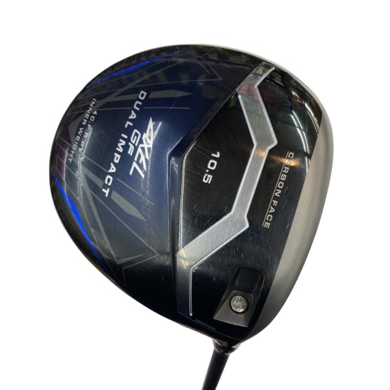 【中古】 つるや AXEL GF 10.5° ドライバー DR GF VANQUISH(ドライバー) (フレックスR) メンズ 男性用 右利き 右用 Cランク ゴルフクラブ
