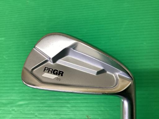 【中古】 プロギア PRGR 01(2023) 5S アイアンセット IR NS PRO MODUS3 TOUR105 (フレックスS) メンズ 男性用 右利き 右用 Cランク ゴルフクラブ