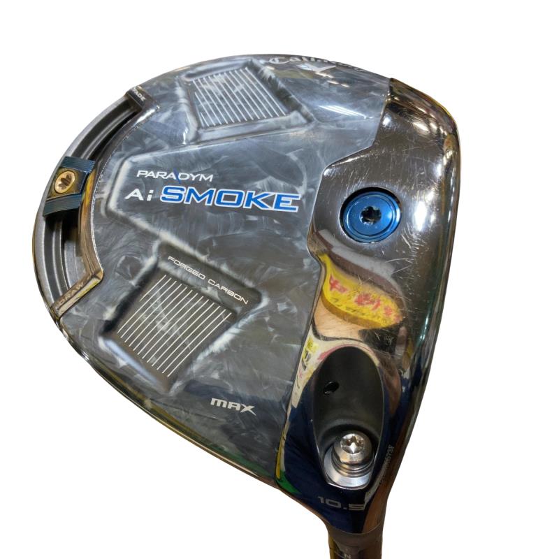 【中古】 キャロウェイ PARADYM Ai SMOKE MAX 10.5° ドライバー DR TENSEI 50 for CW(Ai SMOKE DR) (フレックスS) メンズ 男性用 右利き 右用 Cランク ゴルフクラブ|ゴルフパートナー 中古クラブ店